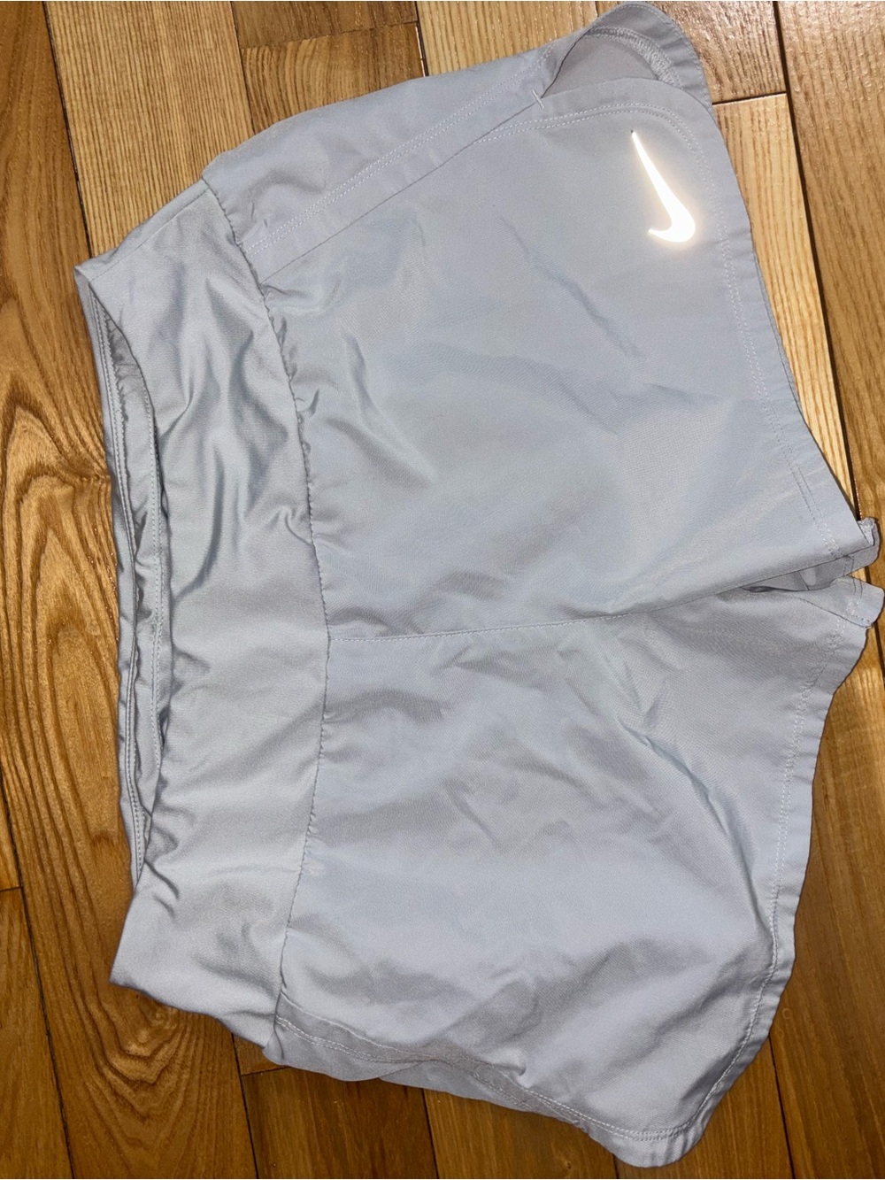 Nike Gray Dri-FIT Tempo Running Shorts